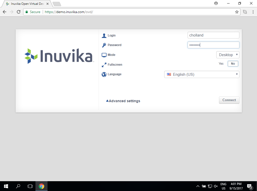 Default login on OWA