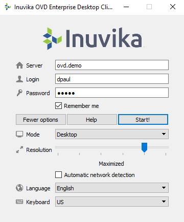 Desktop mode for EDC