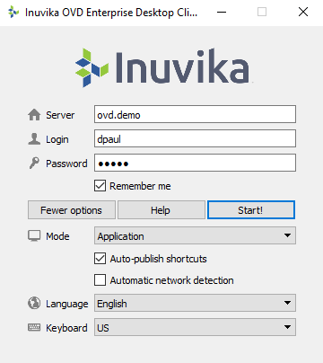 Application mode for EDC